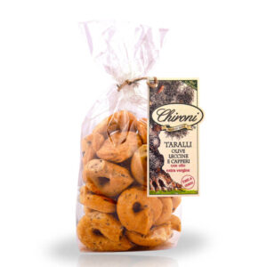 Taralli olive leccine e capperi 250 g